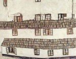 Egon Schiele - paintings - Finestre