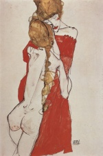 Egon Schiele  - paintings - Mutter und Tochter