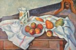 Paul Cezanne  - paintings - Still Life with Peaches and Pears