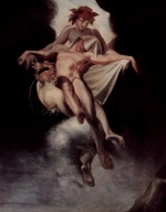 Johann Heinrich Fuessli - paintings - Der Schlaf und der Tod tragen den Koerper des Sarphedon nach Lykien