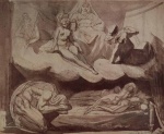 Johann Heinrich Füssli - paintings - Die Toechter des Pandareos