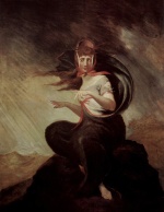 Johann Heinrich Füssli - Bilder Gemälde - Die wahnsinnige Kate