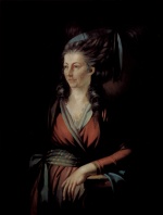 Johann Heinrich Füssli  - Bilder Gemälde - Portrait der Maria Hess