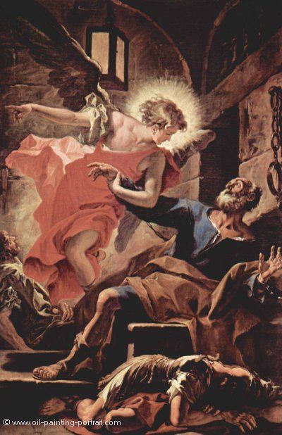 Befreiung des Heiligen Petrus durch einen Engel