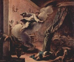 Sebastiano Ricci - Peintures - Le rêve d'Esculape