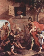 Sebastiano Ricci - paintings - Die Kindheit des Ciro