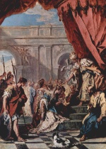 Sebastiano Ricci - Peintures - Esther devant le roi perse Assuérus 