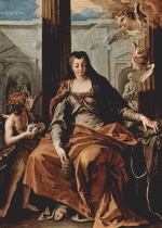 Sebastiano Ricci - paintings - Heilige Elisabeth von Ungarn