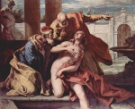 Sebastiano Ricci  - Bilder Gemälde - Susanna und die beiden Alten