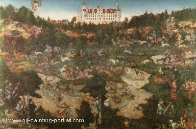 Hunt in Honour of Charles V at the Castle of Torgau
