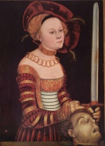 Lucas Cranach - Peintures - Judith