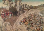 Lucas Cranach  - paintings - Untergang des Pharao im roten Meer