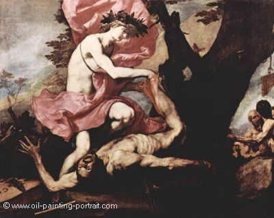 Apollo Flaying Marsyas