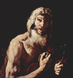 Jusepe de Ribera - paintings - Buessender Heiliger Hieronymus