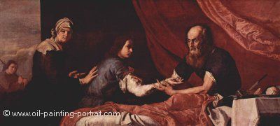 Jacob Receives Isaacs Blessing