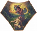 Eugene Delacroix - paintings - Adam and Eve