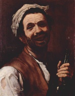 Jusepe de Ribera - paintings - The Drinker