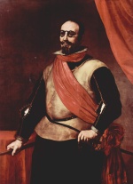 Jusepe de Ribera  - paintings - ortrait eines Ritters des Santiago Ordens