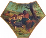 Eugene Delacroix - paintings - Babylonische Gefangenenschaft