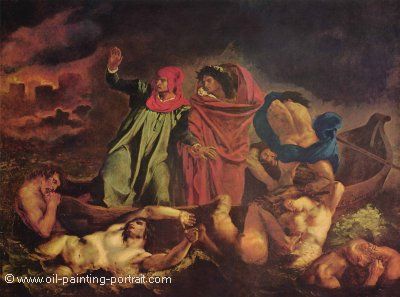 Dante und Vergil in der Hoelle (Die Dante Barke)