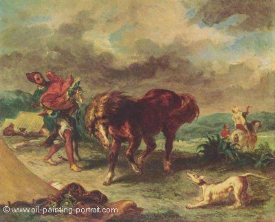 Der Marokkaner und sein Pferd