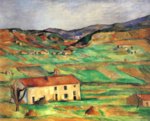 Paul Cezanne  - Peintures - Environs de Gardanne