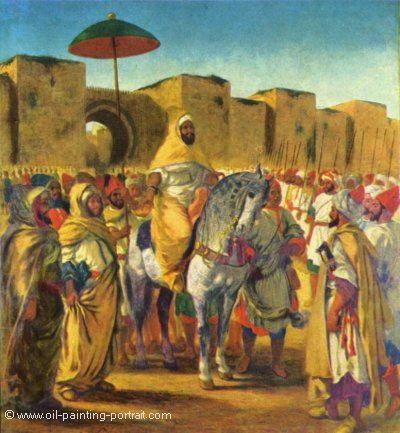 The Sultan of Marocco and his Entourage