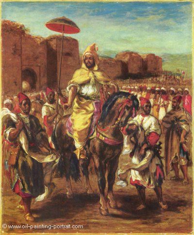 The Sultan of Marocco and his Entourage
