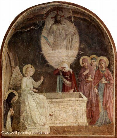 Die Drei Marien am Grabe Christi