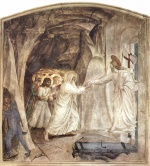 Fra Angelico - Peintures - Le Christ aux enfers, salut de personnages de l´ Ancien Testament (Adam)