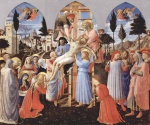 Fra Angelico - paintings - Kreuzabnahme