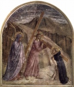 Fra Angelico - paintings - Kreuztragung
