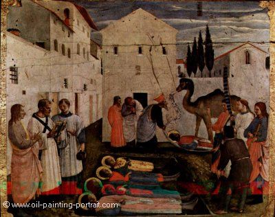 Sepulching of Saint Cosmas and Saint Damian