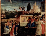 Fra Angelico  - Peintures - Martyre des Saints Côme et Damien (Miraculeusement sauvés de la mort par noyade)