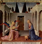 Fra Angelico  - paintings - Verkuendigung