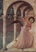 Fra Angelico  - Peintures - Ange de l´Annonciation