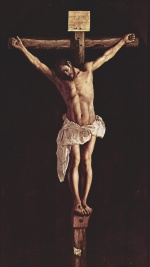 Francisco de Zurbarán - paintings - Christus am Kreuz