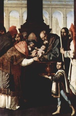 Francisco de Zurbaran - paintings - Die Beschneidung