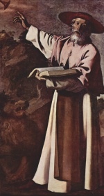 Francisco de Zurbarán - paintings - Heiliger Hieronymus