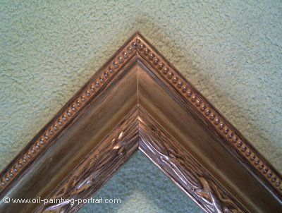Painting Frame: Tschila Gold