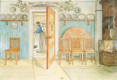 Die alte Anna in der Kueche