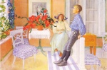 Carl Larsson - Peintures - Dans la chambre
