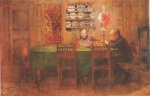 Carl Larsson  - paintings - Hausaugaben