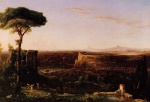 Thomas Cole - paintings - Italian Scene Composition