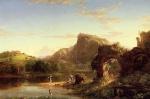 Thomas Cole - paintings - Italian Sunset