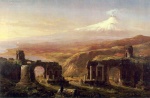 Thomas Cole - Peintures - L´Etna vu de Taormina