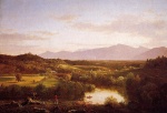 Thomas Cole - Peintures - Rivière dans les Catskills