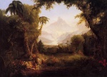 Thomas Cole - Bilder Gemälde - Der Garten Eden