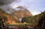 Thomas Cole  - Peintures - Le défilé des Montagnes Blanches