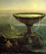 Thomas Cole  - paintings - The Titans Goblet